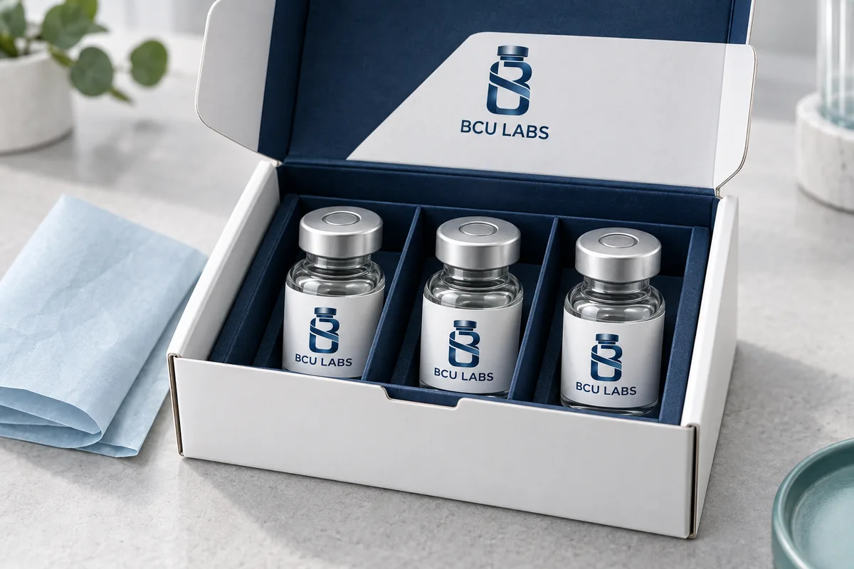 BCU Labs vials prepared for shipping